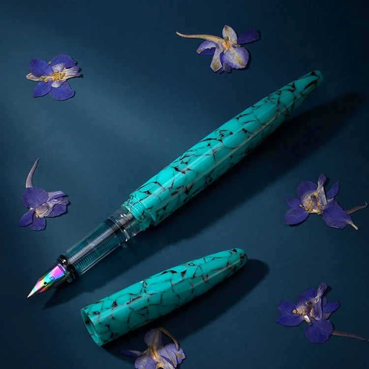 New Hot Sale Acrylic Transparent Stone Pattern Smooth Fountain Light Pen EF Nib Writing Business Supplies Gift Office Gift
New Hot Sale Acrylic Transparent Stone Pattern Smooth Fountain Light Pen EF Nib Writing Business Supplies Gift Office Gift