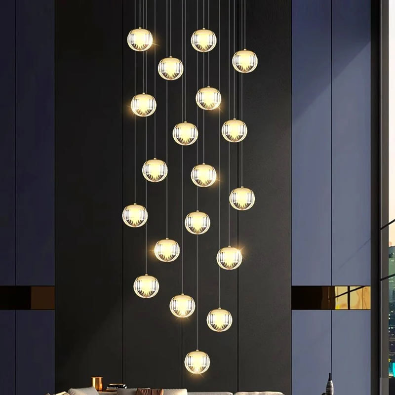 Nordic home decoration, stair chandelier, living room and dining room Pendant lights, ceiling light, indoor lighting
Nordic home decoration, stair chandelier, living room and dining room Pendant lights, ceiling light, indoor lighting