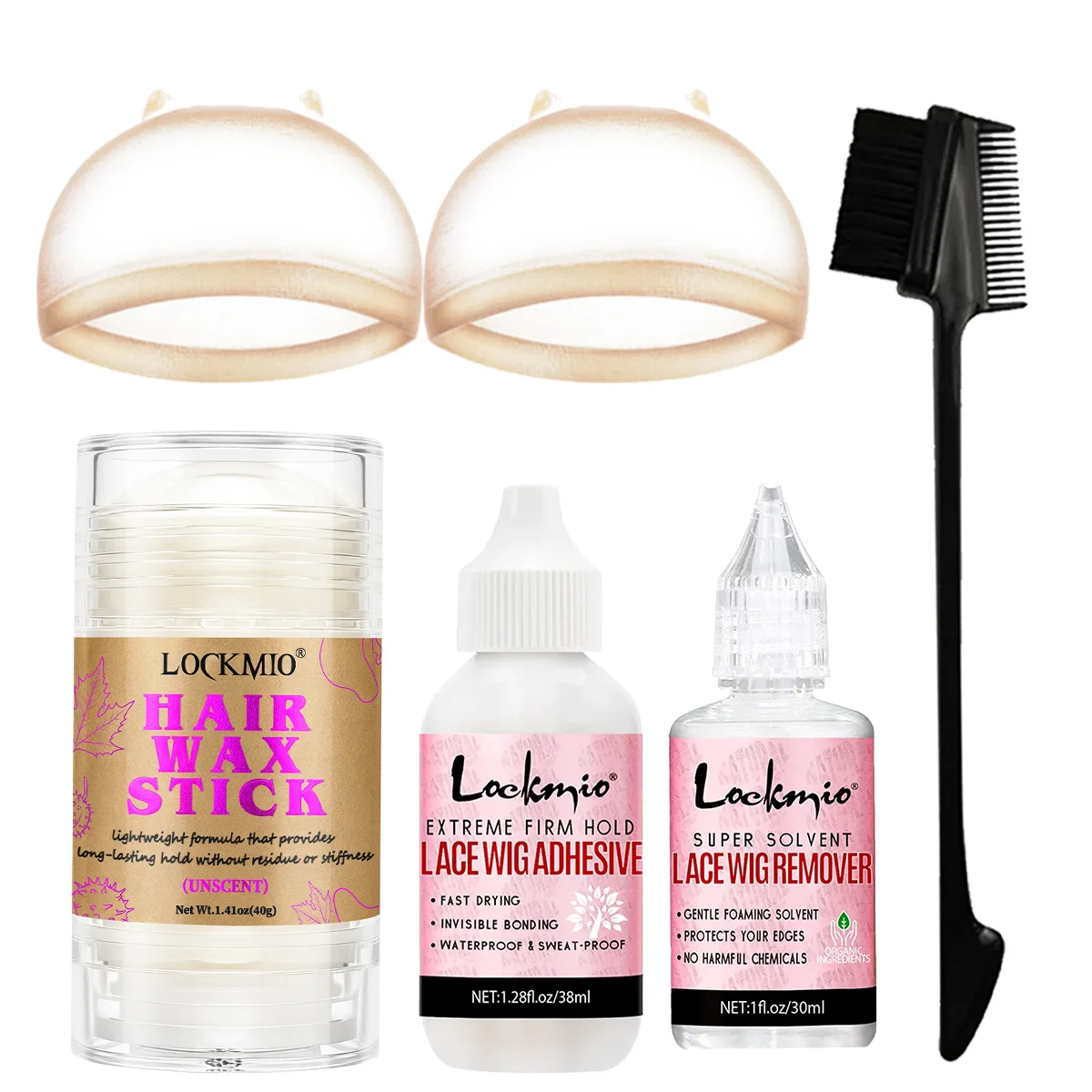 Lace Wig Styling Wax Stick Long-Lasting Solid Wax, Smoothing & Finishing Pomade Waterproof Wig Adhesive Liquid Remover and Tools
Lace Wig Styling Wax Stick Long-Lasting Solid Wax, Smoothing & Finishing Pomade Waterproof Wig Adhesive Liquid Remover and Tools