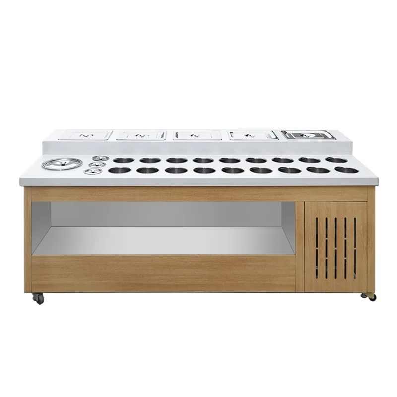Seasoning table Self-service small material table Commercial refrigerated dipping sauce table Stainless steel
Seasoning table Self-service small material table Commercial refrigerated dipping sauce table Stainless steel