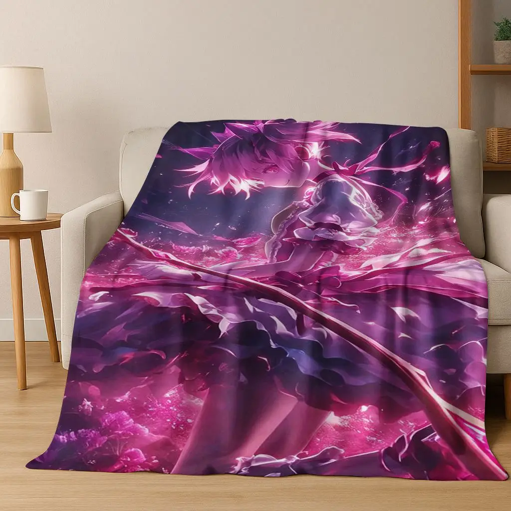 Cartoon Puella Magi Madoka Magica Girl Anime Art Flannel Blanket,Cozy Soft Throw Blanket for Home Bedroom Bed Sofa Cover Kids
Cartoon Puella Magi Madoka Magica Girl Anime Art Flannel Blanket,Cozy Soft Throw Blanket for Home Bedroom Bed Sofa Cover Kids