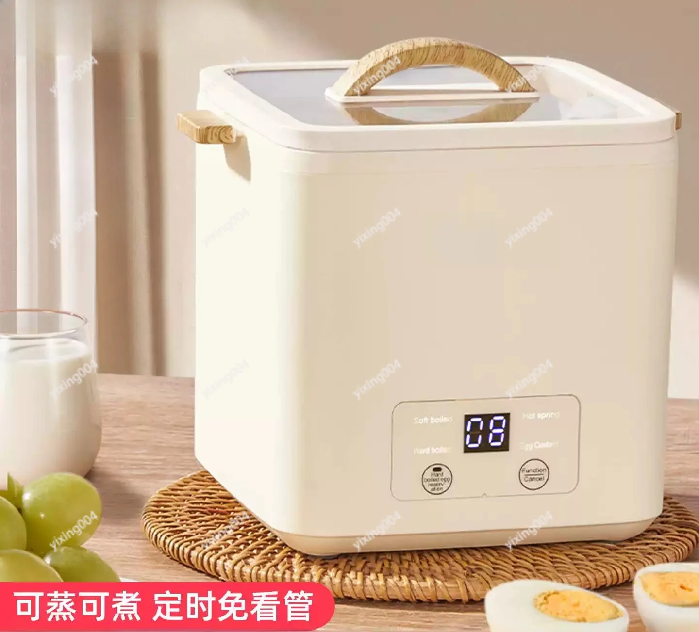 Timed Smart Egg Cooker Auto Power Off Multifunctional Mini Breakfast Maker for Home
Timed Smart Egg Cooker Auto Power Off Multifunctional Mini Breakfast Maker for Home