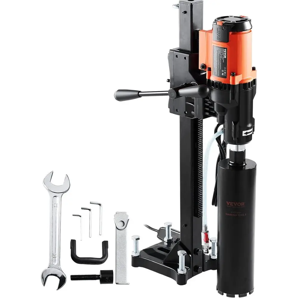 Diamond Core Drilling ine, 8in Wet&Dry Concrete Core Drill Rig witStand, 750RPM Speed & 1-1/45/8Tread & Liting andle, 8in Drilli
Diamond Core Drilling ine, 8in Wet&Dry Concrete Core Drill Rig witStand, 750RPM Speed & 1-1/45/8Tread & Liting andle, 8in Drilli