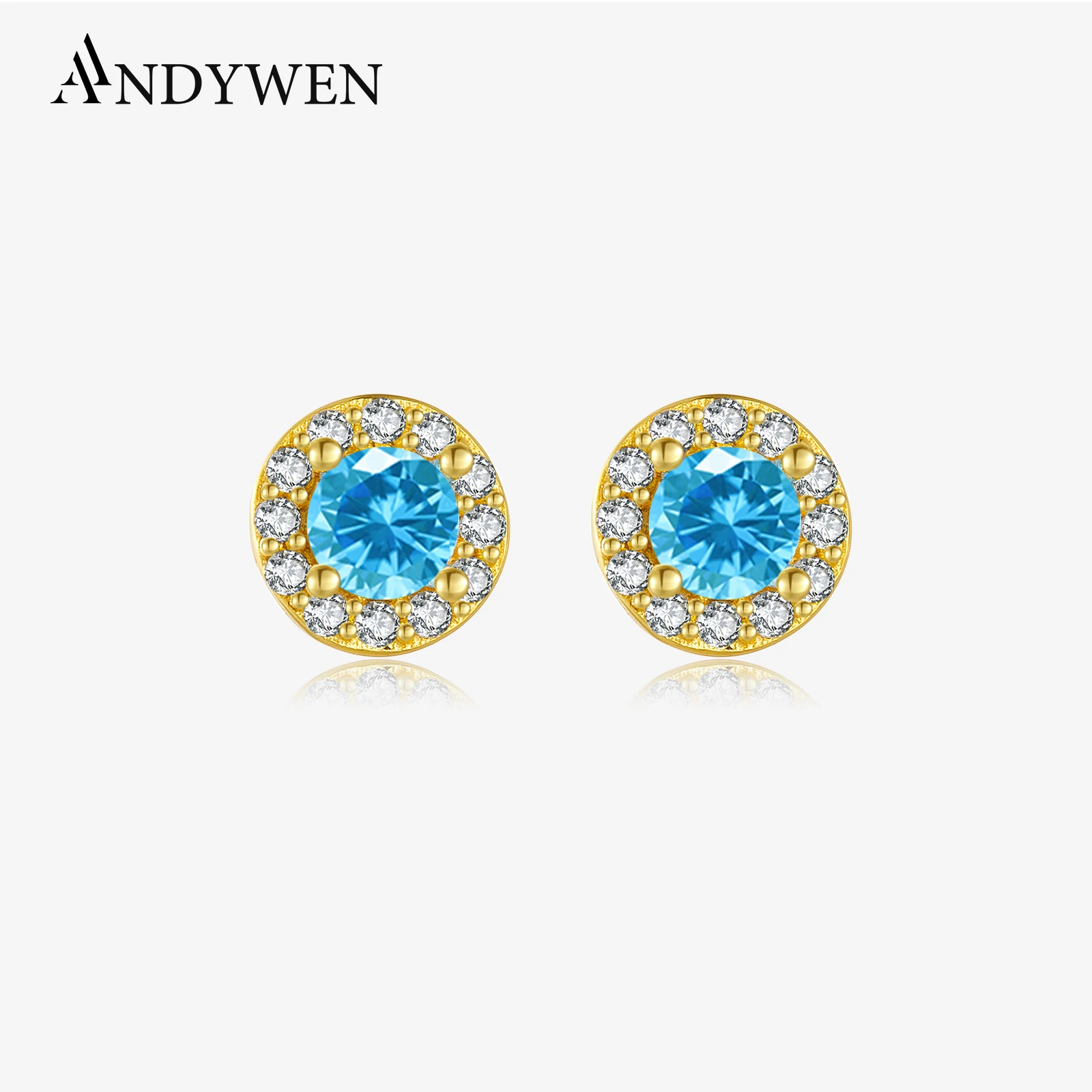 Серьги-гвоздики ANDYWEN из стерлингового серебра 925 пробы с голубым прозрачным цирконием, новинка 2024, женские классические Изящные Модные подарочные Свадебные украшения
Серьги-гвоздики ANDYWEN из стерлингового серебра 925 пробы с голубым прозрачным цирконием, новинка 2024, женские классические Изящные Модные подарочные Свадебные украшения