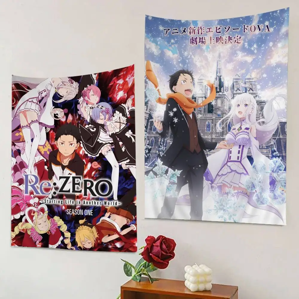 ReZERO аниме гобелен настенное украшение бытовой настенный домашний декор
ReZERO аниме гобелен настенное украшение бытовой настенный домашний декор