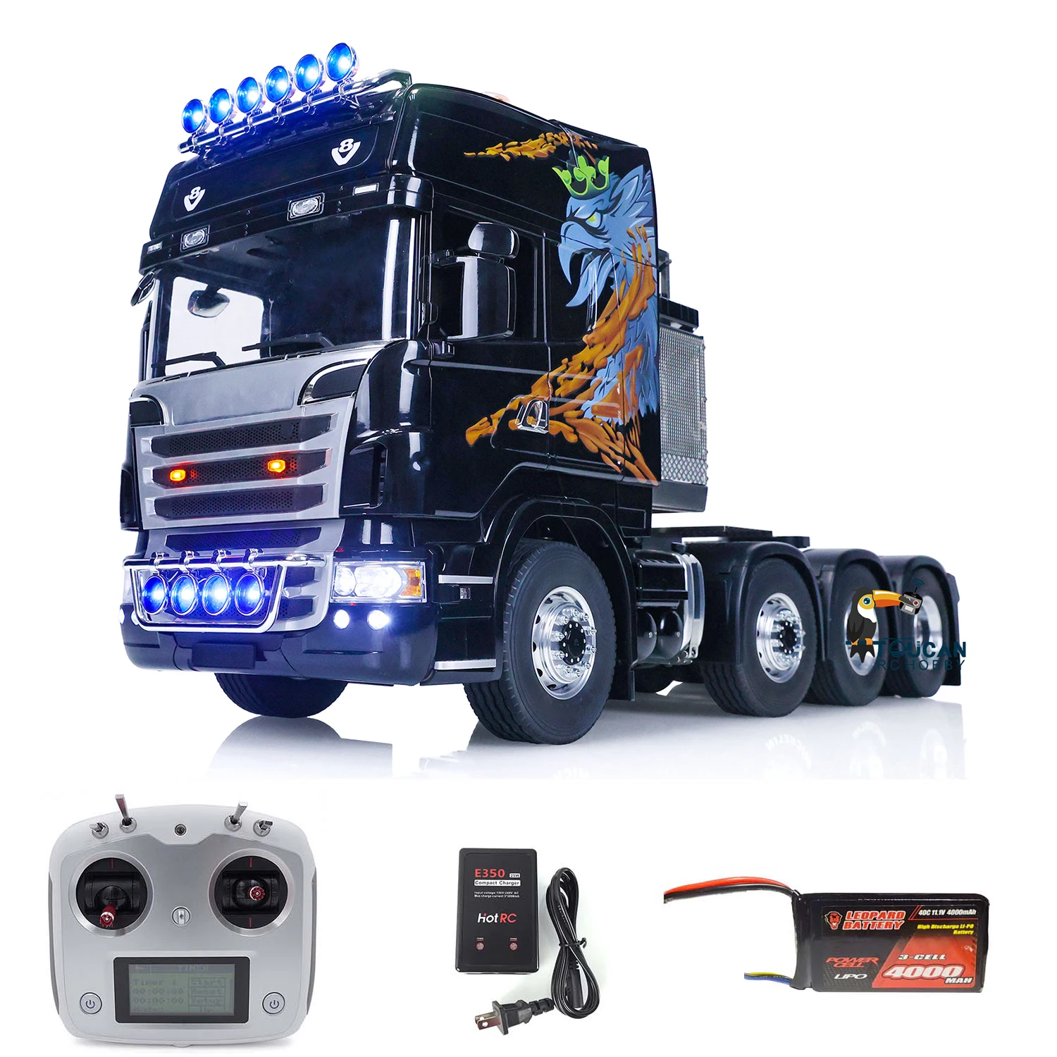 LESU 1/14 RTR RC Tractor Truck 8X8 Metal Chassis Remote Control Model Customized Tamiyaya Car RC Toys Light Sound
LESU 1/14 RTR RC Tractor Truck 8X8 Metal Chassis Remote Control Model Customized Tamiyaya Car RC Toys Light Sound