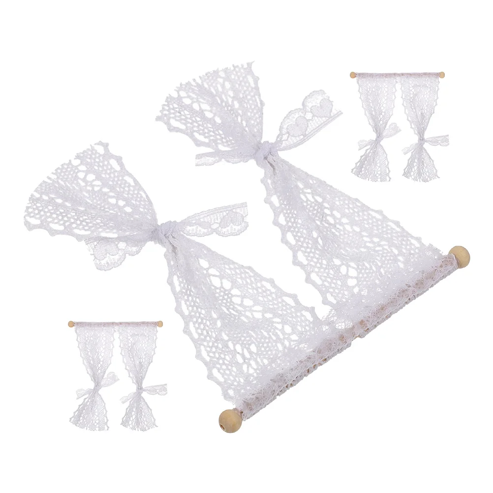 3 Pcs Miniature Lace Curtain Model Realistic White Window House Decoration Props Mini Scene Layout Accessories
3 Pcs Miniature Lace Curtain Model Realistic White Window House Decoration Props Mini Scene Layout Accessories