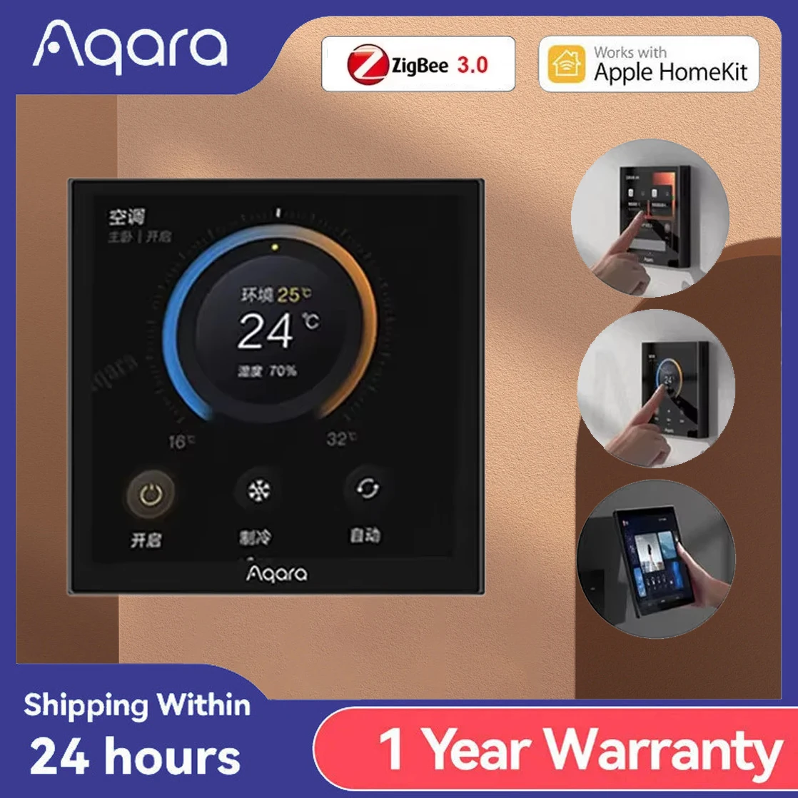 Умный термостат Aqara S3 3,95 дюйма, панель с сенсорным экраном, голосовой/управление, дистанционная поддержка, измерение температуры и влажности для домашнего комплекта
Умный термостат Aqara S3 3,95 дюйма, панель с сенсорным экраном, голосовой/управление, дистанционная поддержка, измерение температуры и влажности для домашнего комплекта
