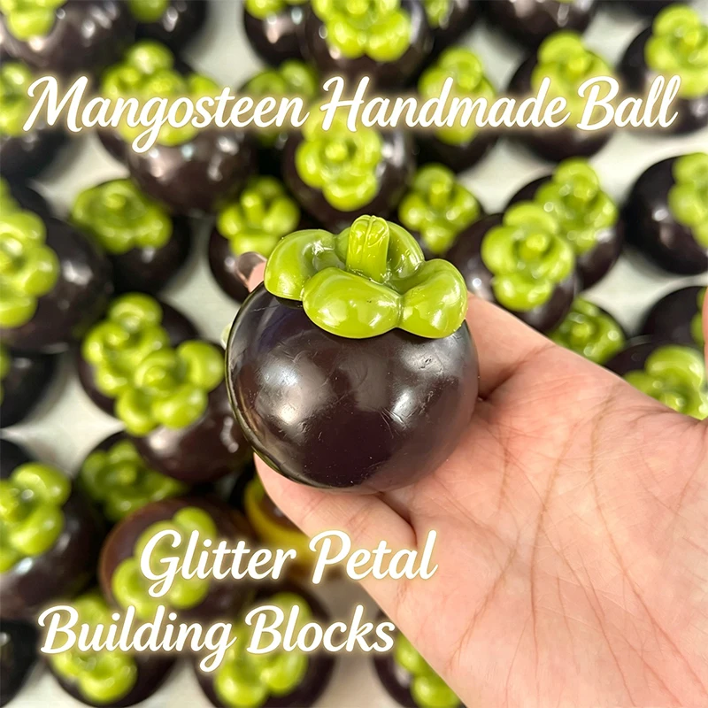 Mangosteen Crunchy Moldable Stress Ball Squeeze Toy Crispy Squishy Fidget Toy Round Blocks Filled Decompression Sensory Toy Gift
Mangosteen Crunchy Moldable Stress Ball Squeeze Toy Crispy Squishy Fidget Toy Round Blocks Filled Decompression Sensory Toy Gift