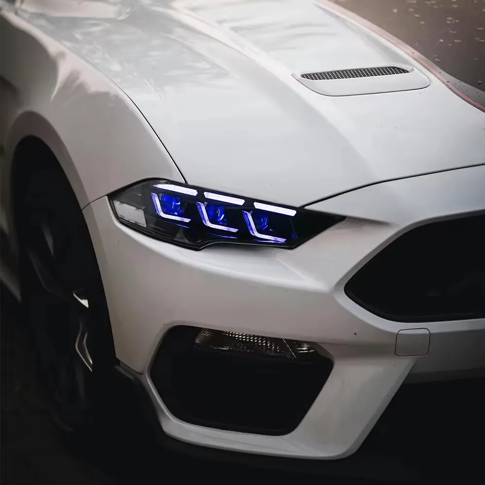 Светодиодные фары RGB LED 2018-2023 для S650 Mustang, полностью светодиодные передние фары с последовательными указателями поворота, комплект для модернизации, новые, 12В 36Вт, DRL
Светодиодные фары RGB LED 2018-2023 для S650 Mustang, полностью светодиодные передние фары с последовательными указателями поворота, комплект для модернизации, новые, 12В 36Вт, DRL