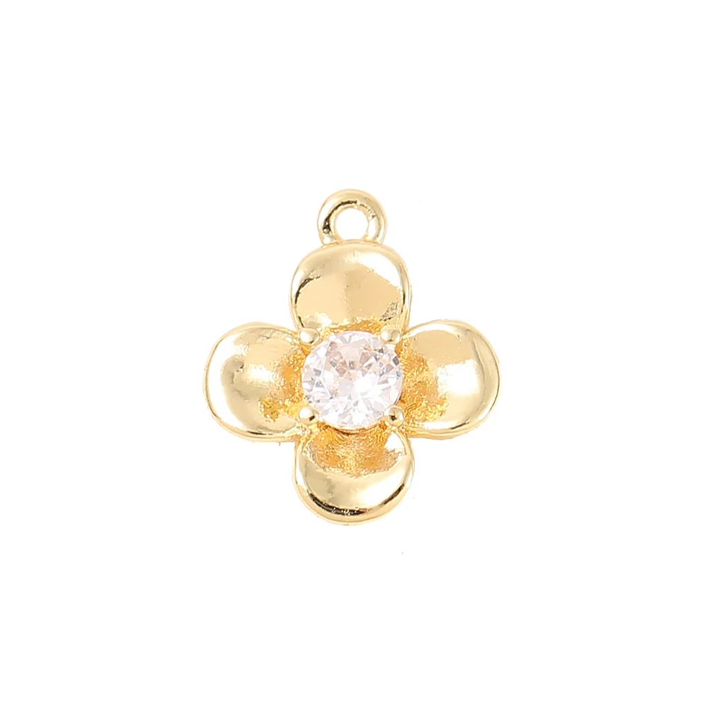 Factory Wholesale Brass Mosaic Zircon Flower Charms Pendants Necklace And Bracelet Earring Diy Jewelry Accessories Parts
Factory Wholesale Brass Mosaic Zircon Flower Charms Pendants Necklace And Bracelet Earring Diy Jewelry Accessories Parts