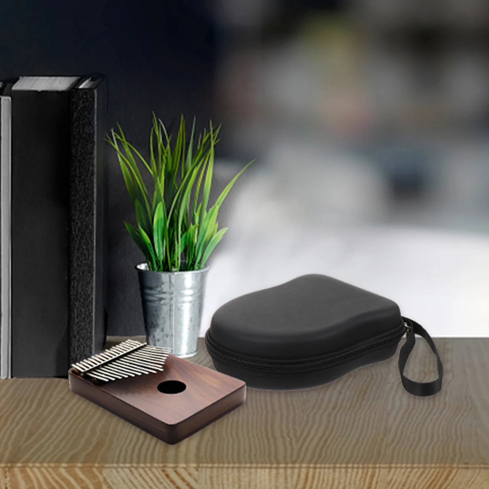 Waterproof Eva Kalimba Pouch Black Portable Shockproof Thumb Piano Storage Box Compact Design Strap Durable for Kids Adults
Waterproof Eva Kalimba Pouch Black Portable Shockproof Thumb Piano Storage Box Compact Design Strap Durable for Kids Adults