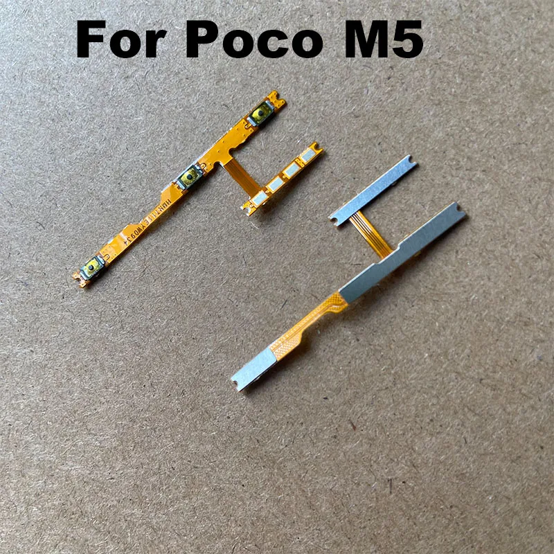 Для Xiaomi Poco M5, боковая кнопка переключения громкости, включение и выключение, замена деталей гибкого кабеля
Для Xiaomi Poco M5, боковая кнопка переключения громкости, включение и выключение, замена деталей гибкого кабеля