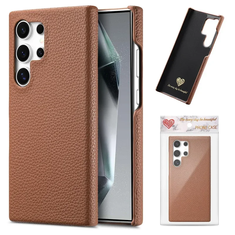 Busienss Luxury Litchi Pattern PU Leather Case For Samsung Galaxy S26 Ultra S25 S24 Plus Skin-friendly Anti-drop Protector Cover
Busienss Luxury Litchi Pattern PU Leather Case For Samsung Galaxy S26 Ultra S25 S24 Plus Skin-friendly Anti-drop Protector Cover
