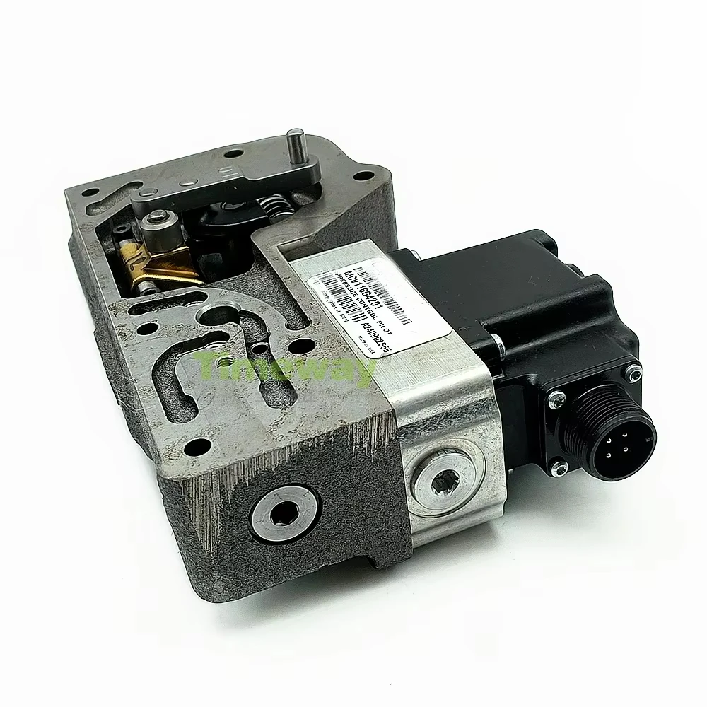 Hydraulic Soleniod Control Valve for Repair 90R130 90L130 SAUER DANFOSS Piston Pump MCV116G4201 Pressure Control Pilot Valve
Hydraulic Soleniod Control Valve for Repair 90R130 90L130 SAUER DANFOSS Piston Pump MCV116G4201 Pressure Control Pilot Valve