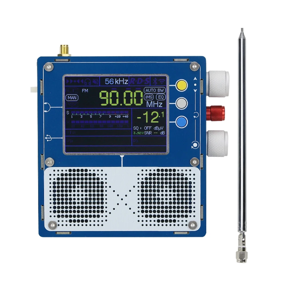 3.2 Inch TEF6686 Full Band Radio Dual Speaker Stereo Medium Wave Short FM With 5000MAH Lithium Battery Version 5.0 Firmware
3.2 Inch TEF6686 Full Band Radio Dual Speaker Stereo Medium Wave Short FM With 5000MAH Lithium Battery Version 5.0 Firmware