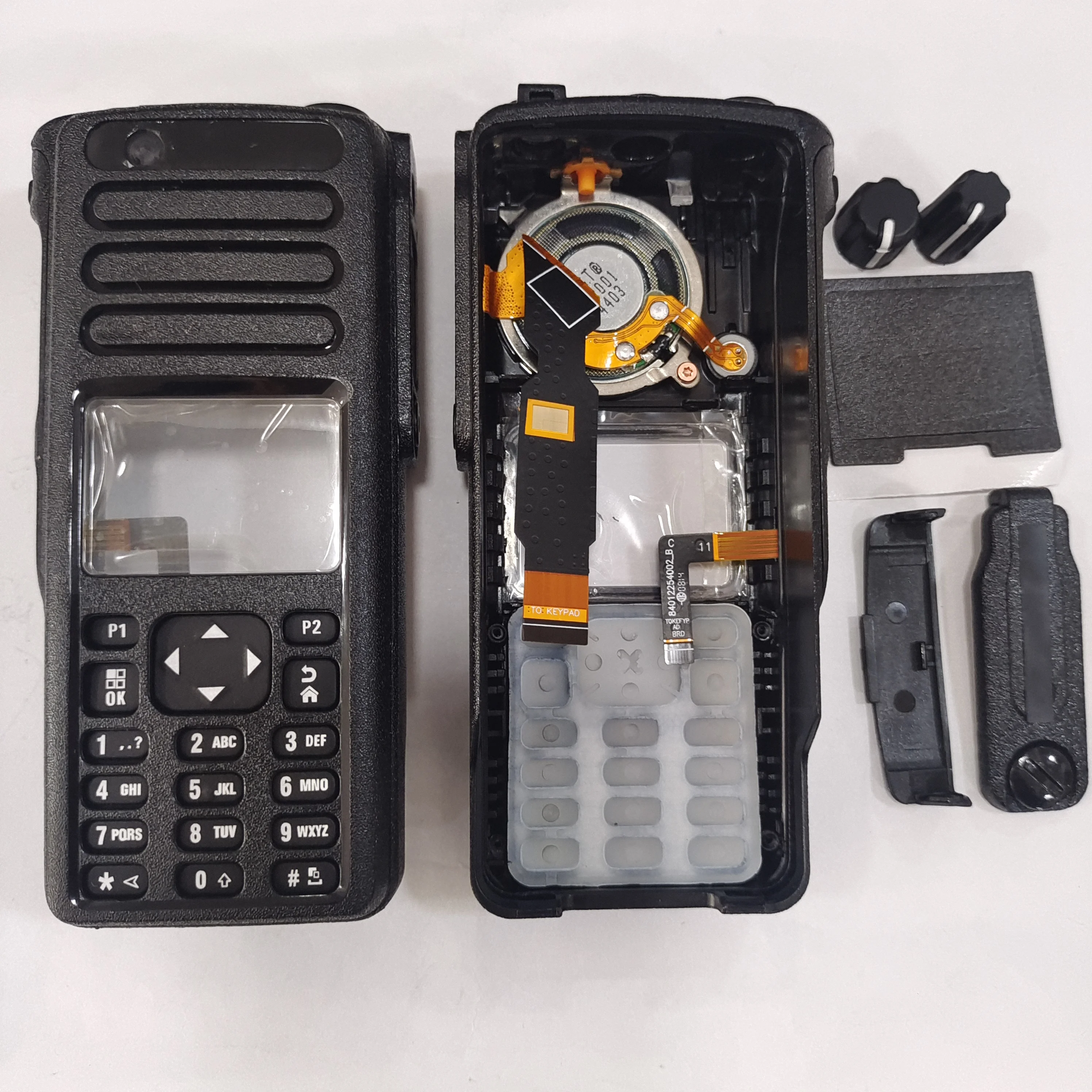 Replacement Housing Case Front Cover kit With Speaker For DP4800 DP4801 XPR7550 DGP8550 XPR7580 Two Way Radio
Replacement Housing Case Front Cover kit With Speaker For DP4800 DP4801 XPR7550 DGP8550 XPR7580 Two Way Radio