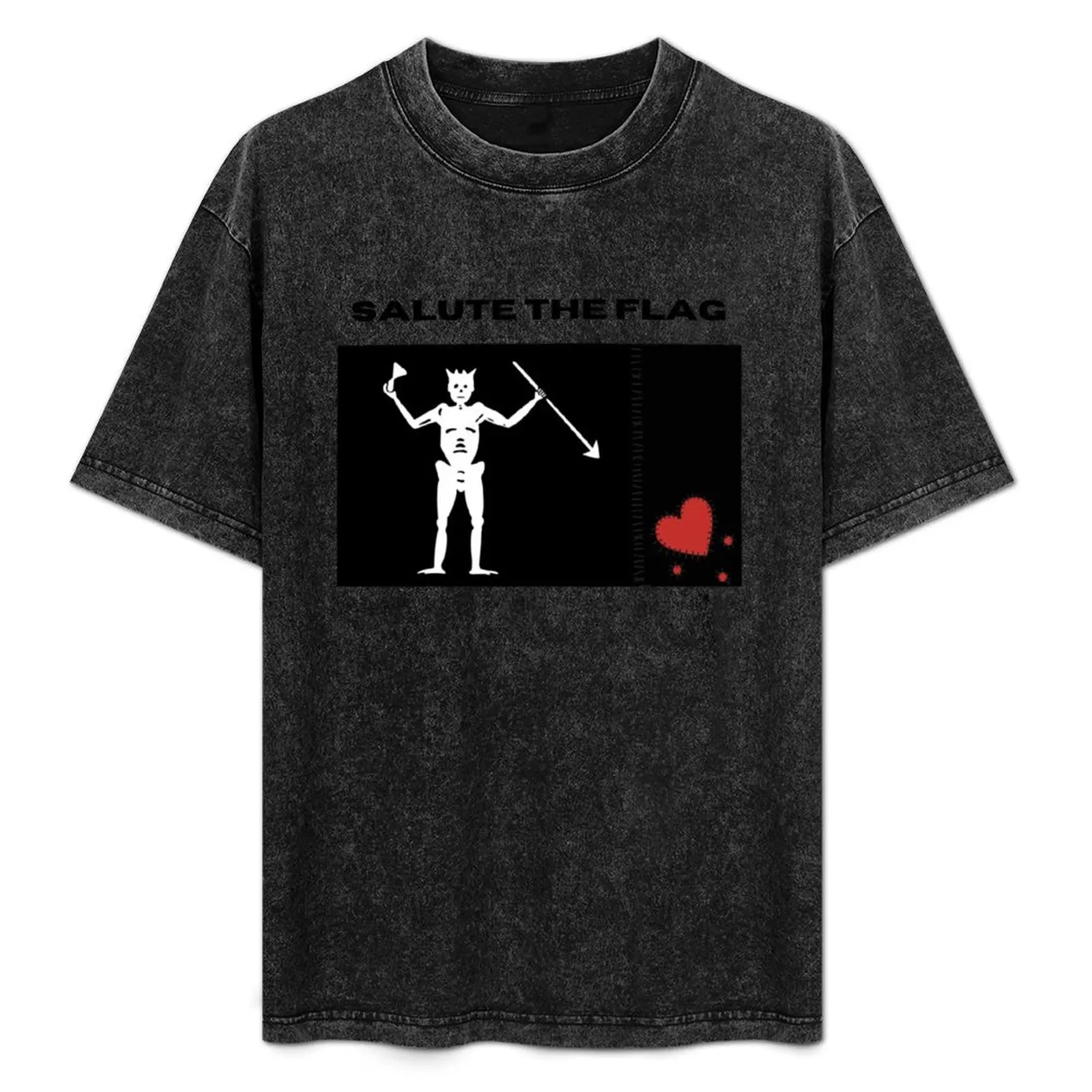 Salute the Black Flag T-Shirt Soft Stretch Short Sleeve Top
Salute the Black Flag T-Shirt Soft Stretch Short Sleeve Top