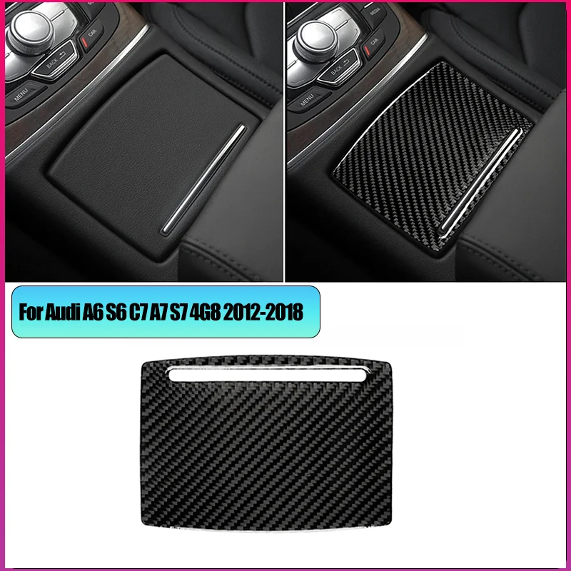 For Audi A6 S6 C7 A7 S7 4G8 2012-2018 Carbon Fiber Interior Center Console Cup Holder Panel Cover Trim Sticker Car Accessories
For Audi A6 S6 C7 A7 S7 4G8 2012-2018 Carbon Fiber Interior Center Console Cup Holder Panel Cover Trim Sticker Car Accessories