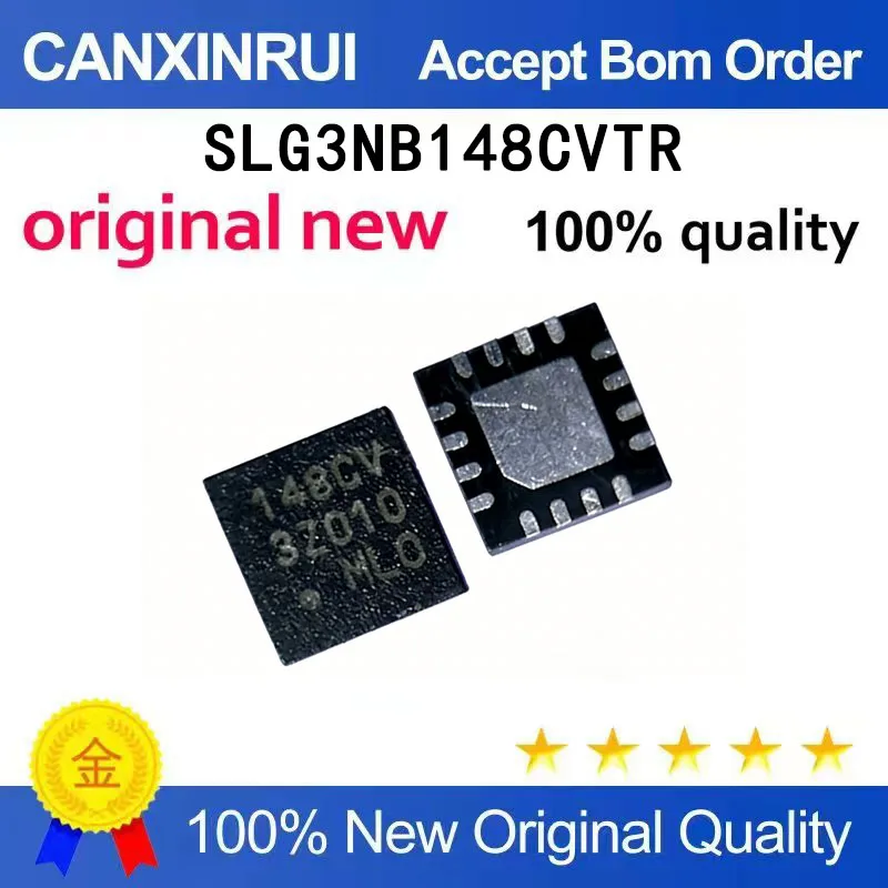 (5-100 pieces)New stock SLG3NB148CVTR SLG3NB148VTR 148CV QFN16
(5-100 pieces)New stock SLG3NB148CVTR SLG3NB148VTR 148CV QFN16