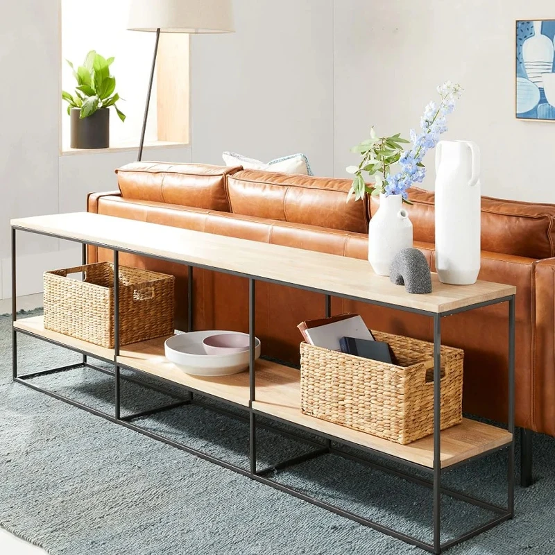 ins Nordic solid wood wrought iron combination entrance table, narrow floor-to-ceiling dining side cabinet in the living room, m
ins Nordic solid wood wrought iron combination entrance table, narrow floor-to-ceiling dining side cabinet in the living room, m