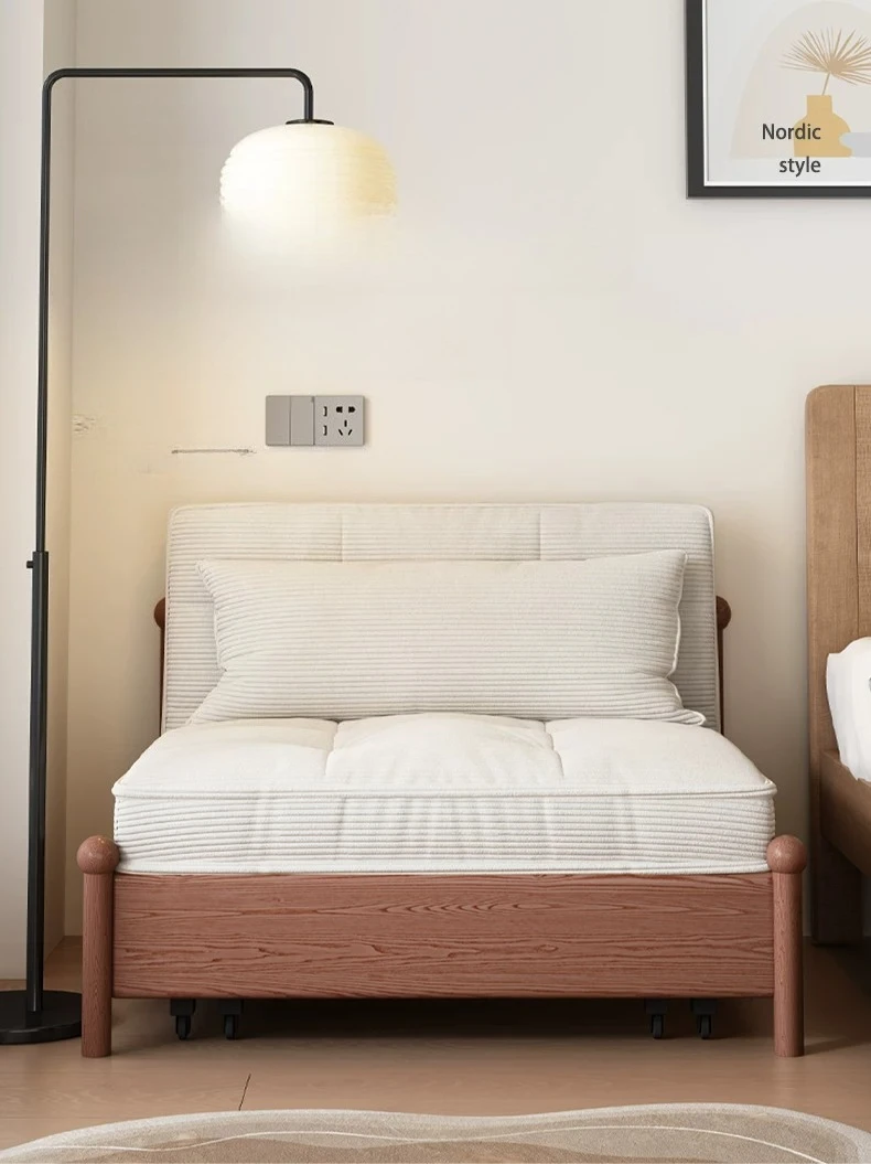 PYH solid wood folding sofa bed small apartment living room double removable washable telescopic pull-out bed
PYH solid wood folding sofa bed small apartment living room double removable washable telescopic pull-out bed