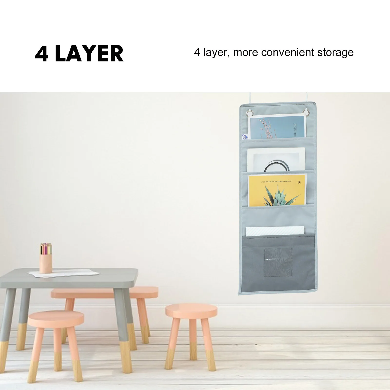 Oxford Cloth Books Storage Bag Space Saving Wall Mounted Hanging Pocket for Living Room Study Room Books Organizer
Oxford Cloth Books Storage Bag Space Saving Wall Mounted Hanging Pocket for Living Room Study Room Books Organizer