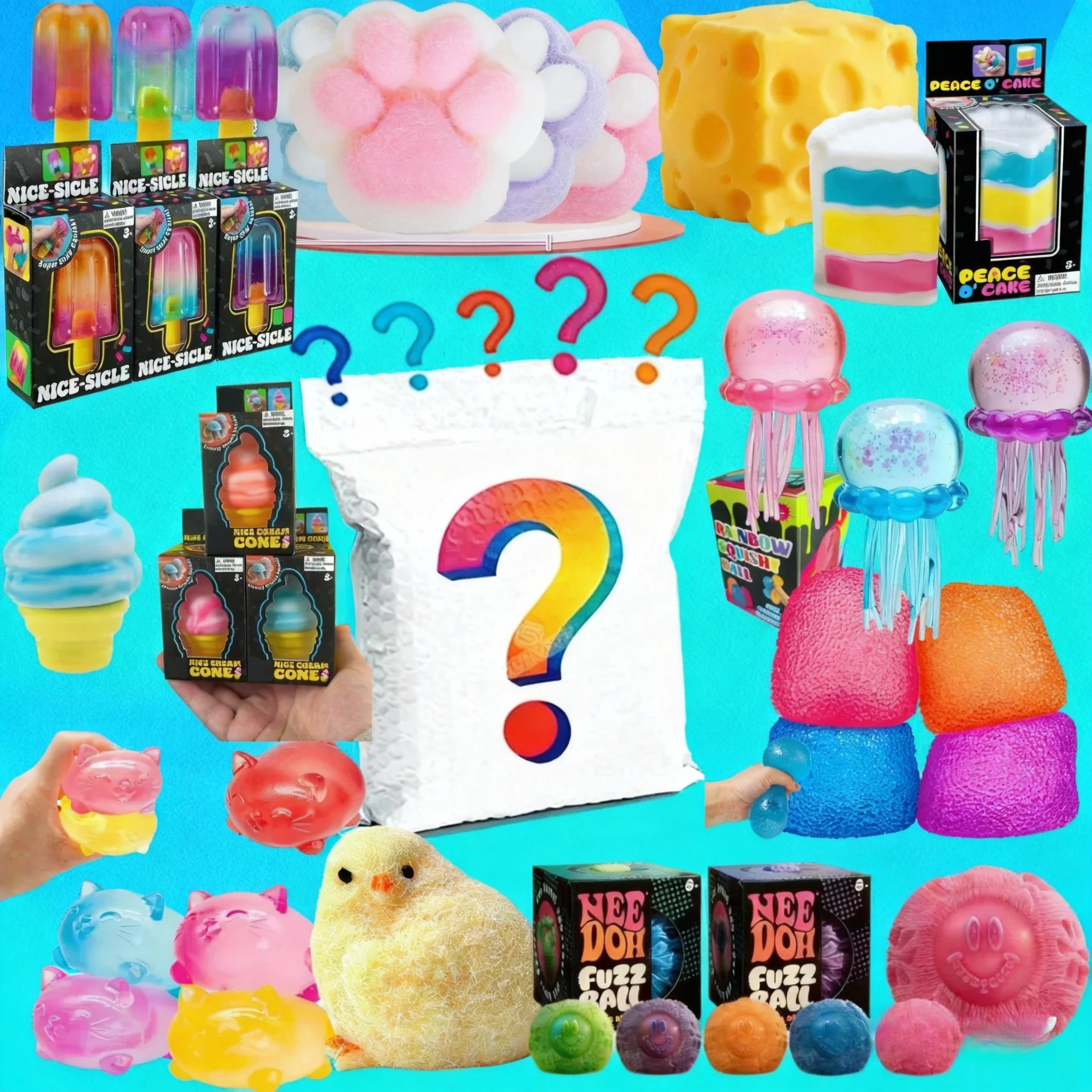 Surprise blind box mystery gift Butter Shaped Squishy Toy Scented Slow Rising Stress Relief Fidget Toy Stress Relief Fidget Toy
Surprise blind box mystery gift Butter Shaped Squishy Toy Scented Slow Rising Stress Relief Fidget Toy Stress Relief Fidget Toy