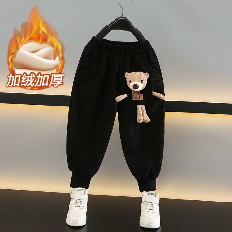 Spring and Autumn Children's Pants with Boys' Casual and Velvet Pants Baby's Stylish Pants New Winter Girl Velvet Pants
Spring and Autumn Children's Pants with Boys' Casual and Velvet Pants Baby's Stylish Pants New Winter Girl Velvet Pants