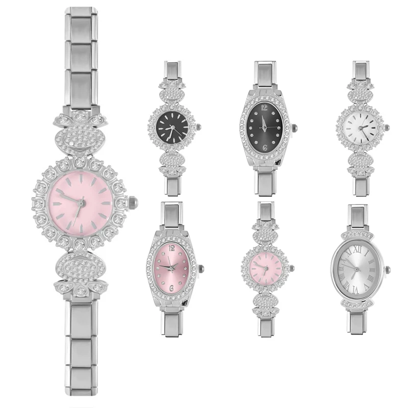 New Vintage Oval Round Watch Dial Personalized Design High Quality Watch Bracelet Fit 9MM Stainless Steel Charm Bracelet Jewelry
New Vintage Oval Round Watch Dial Personalized Design High Quality Watch Bracelet Fit 9MM Stainless Steel Charm Bracelet Jewelry
