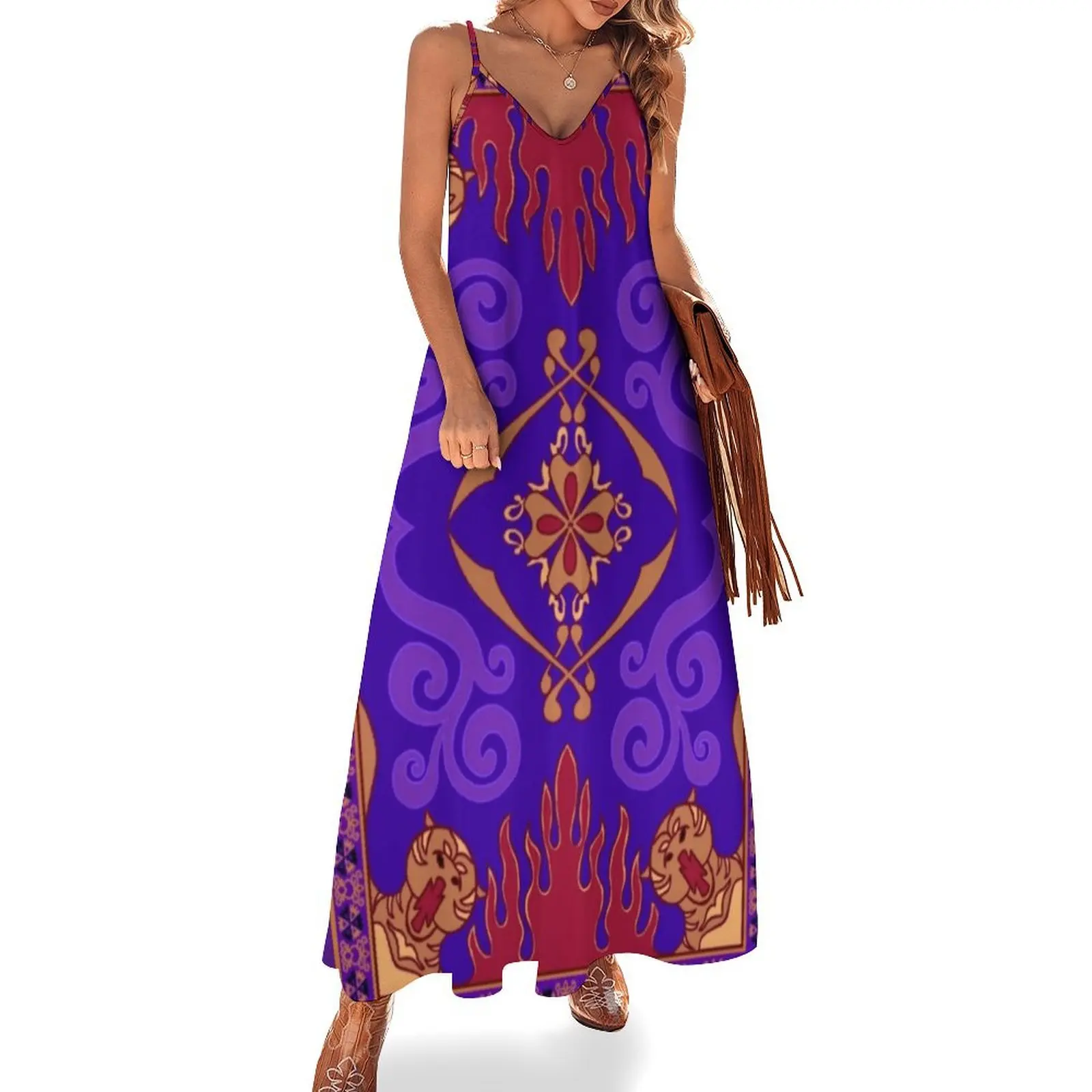 Aladdin 1992 Magic Carpet Sleeveless Dress Women's summer dresses loose women's dress summer dresses womens 2025
Aladdin 1992 Magic Carpet Sleeveless Dress Women's summer dresses loose women's dress summer dresses womens 2025