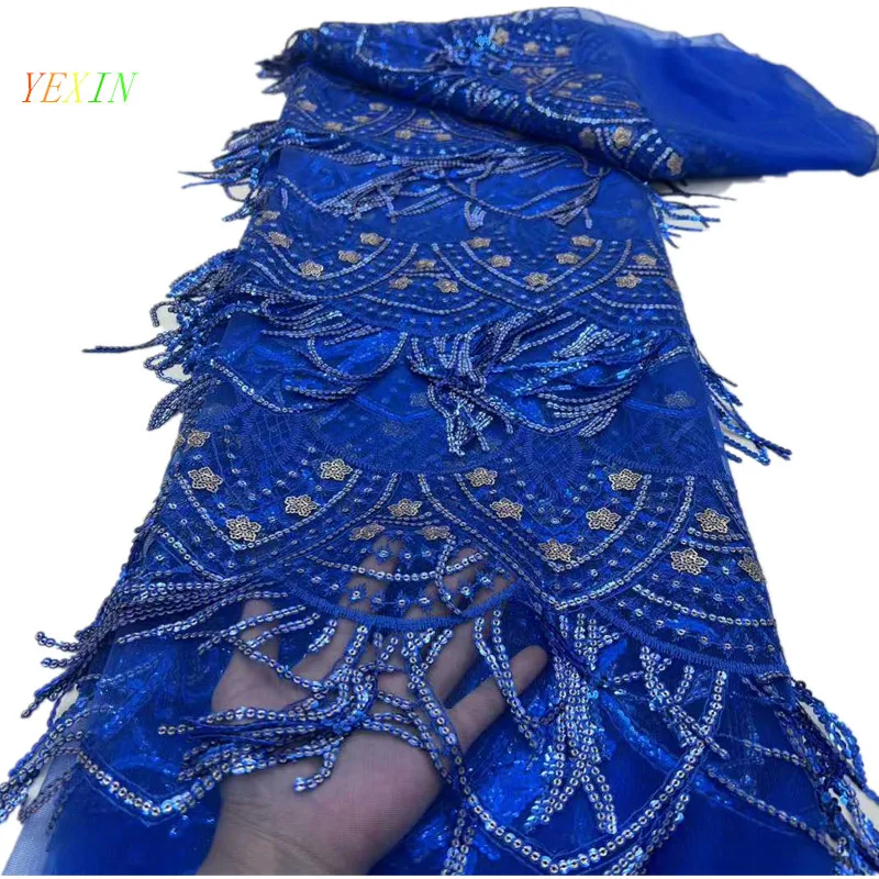 High Quality Fashion African Sequins Tulle Embroidered Groom Lace Fabric Sequins Lace Fabric For Nigerian Wedding Dress QX38HB
High Quality Fashion African Sequins Tulle Embroidered Groom Lace Fabric Sequins Lace Fabric For Nigerian Wedding Dress QX38HB