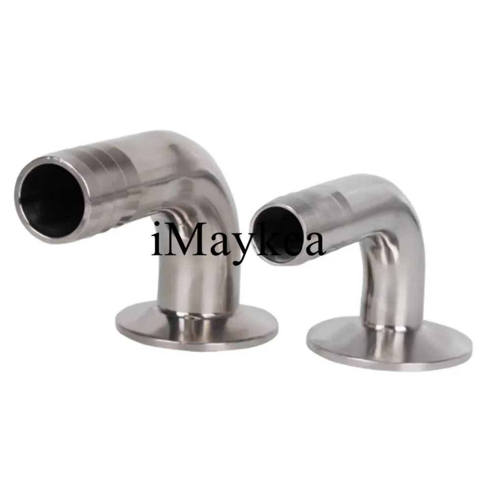 3" 76MM Stainless Steel 316 Tri Clamp OD 91mm Sanitary 90 Degree Elbow Hose Barb Pipe Fitting
3" 76MM Stainless Steel 316 Tri Clamp OD 91mm Sanitary 90 Degree Elbow Hose Barb Pipe Fitting