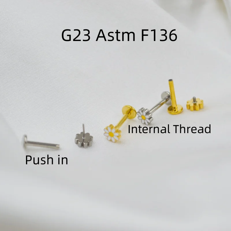 10pcs Body Jewelry G23 Titanium Astm F136 CZ Lip Labret Bar Ear Helix Tragus Rook Push In Flowers Ear Stud Piercing Jewelry
10pcs Body Jewelry G23 Titanium Astm F136 CZ Lip Labret Bar Ear Helix Tragus Rook Push In Flowers Ear Stud Piercing Jewelry