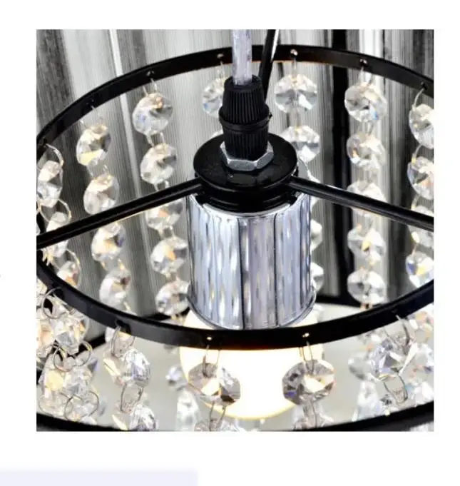 Modern Crystal chandelier importers K9 crystal lustres de cristal fixture Black White fabric chandelier for living bedroom lamp
Modern Crystal chandelier importers K9 crystal lustres de cristal fixture Black White fabric chandelier for living bedroom lamp