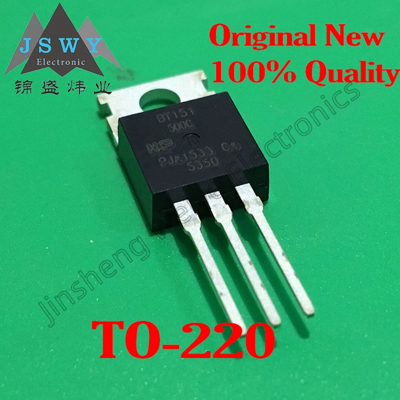 (10/50pcs) BT151-500C TO-220/Unidirectional SCR/500V8A/New Original Stock Electronics
(10/50pcs) BT151-500C TO-220/Unidirectional SCR/500V8A/New Original Stock Electronics