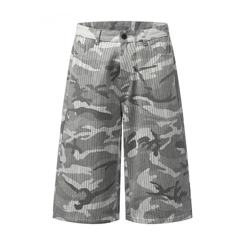Edgy Men's Denim Shorts Grey Camouflage Detail Baggy Fit Knee Length Streetwear Shorts fashionable 9XMWCC
Edgy Men's Denim Shorts Grey Camouflage Detail Baggy Fit Knee Length Streetwear Shorts fashionable 9XMWCC