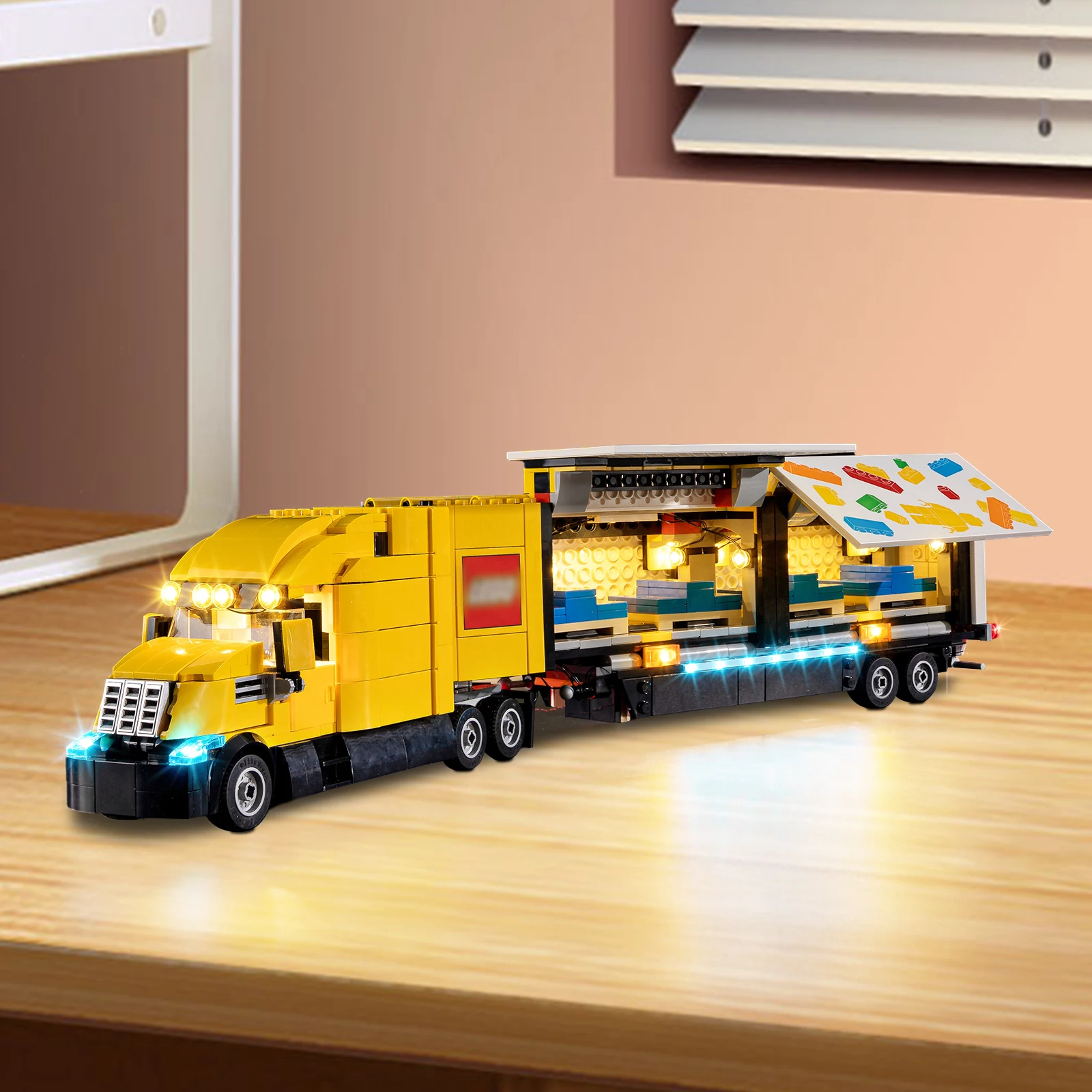 No Model LED Lighting Set Suitable for LEGO Yellow Delivery Truck 60440(Excluding Building Blocks)
No Model LED Lighting Set Suitable for LEGO Yellow Delivery Truck 60440(Excluding Building Blocks)