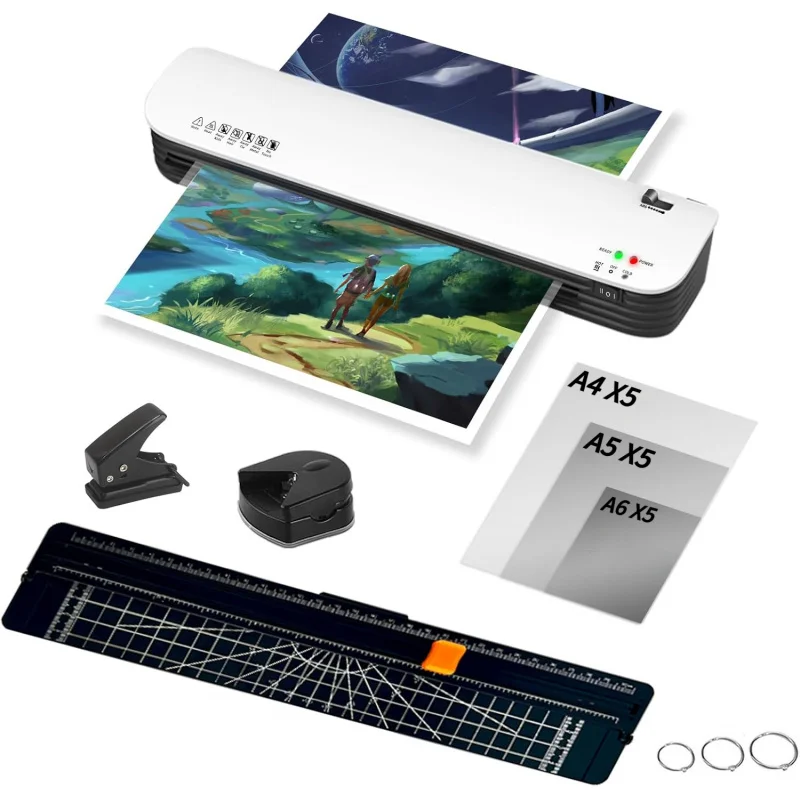 Универсальный ламинатор A3/A4 для фотографий и документов, двухфункциональный (холодный и горячий ламинатор) с защитой от застревания пленки.
Универсальный ламинатор A3/A4 для фотографий и документов, двухфункциональный (холодный и горячий ламинатор) с защитой от застревания пленки.