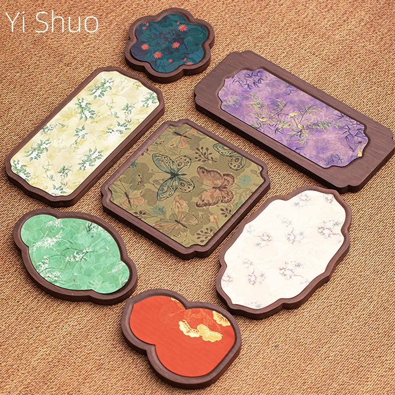 Chinese Walnut Color Tea Tray Retro Household Pot Bearing Zen Dry Bubble Tray Waterproof Tea Mat Wooden Tray Tea Table
Chinese Walnut Color Tea Tray Retro Household Pot Bearing Zen Dry Bubble Tray Waterproof Tea Mat Wooden Tray Tea Table