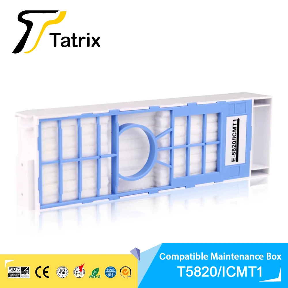 Татрица T5820 C13T 582000 Премиум-коробка для обслуживания принтера EPSON 3800 3800C 3850 3880 3885 3890 SC-P800 SL-D700 SL-D870 DX100
Татрица T5820 C13T 582000 Премиум-коробка для обслуживания принтера EPSON 3800 3800C 3850 3880 3885 3890 SC-P800 SL-D700 SL-D870 DX100