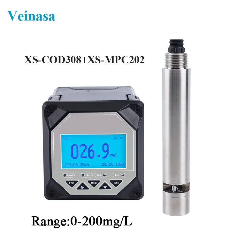 2026 XS-COD308-XS-MPC202 Industrial Online COD Sensor Stainless Steel Chemical Oxygen Demand Digital Water Quality Meter
2026 XS-COD308-XS-MPC202 Industrial Online COD Sensor Stainless Steel Chemical Oxygen Demand Digital Water Quality Meter