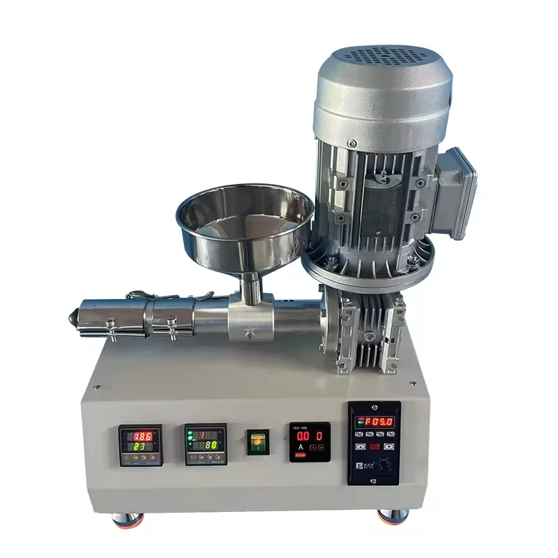Mini Plastic Pipe Profile Sheet Small 3D Filament Extruder Machine Single Screw Extruder Lab Tiny Single Screw Extruding Machine
Mini Plastic Pipe Profile Sheet Small 3D Filament Extruder Machine Single Screw Extruder Lab Tiny Single Screw Extruding Machine