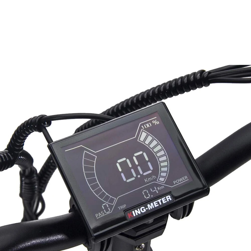 Nulkomma King-Meter K5242 Electric Bicycle LCD Display Meter Ebike Speed Control Panel Ebike Conversion Kit
Nulkomma King-Meter K5242 Electric Bicycle LCD Display Meter Ebike Speed Control Panel Ebike Conversion Kit