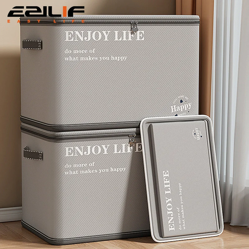 Home Campus Clothes Storage Box Home Fabric Large Capacity Wardrobe Clothes Quilt Sorting Box Storage Box
Home Campus Clothes Storage Box Home Fabric Large Capacity Wardrobe Clothes Quilt Sorting Box Storage Box