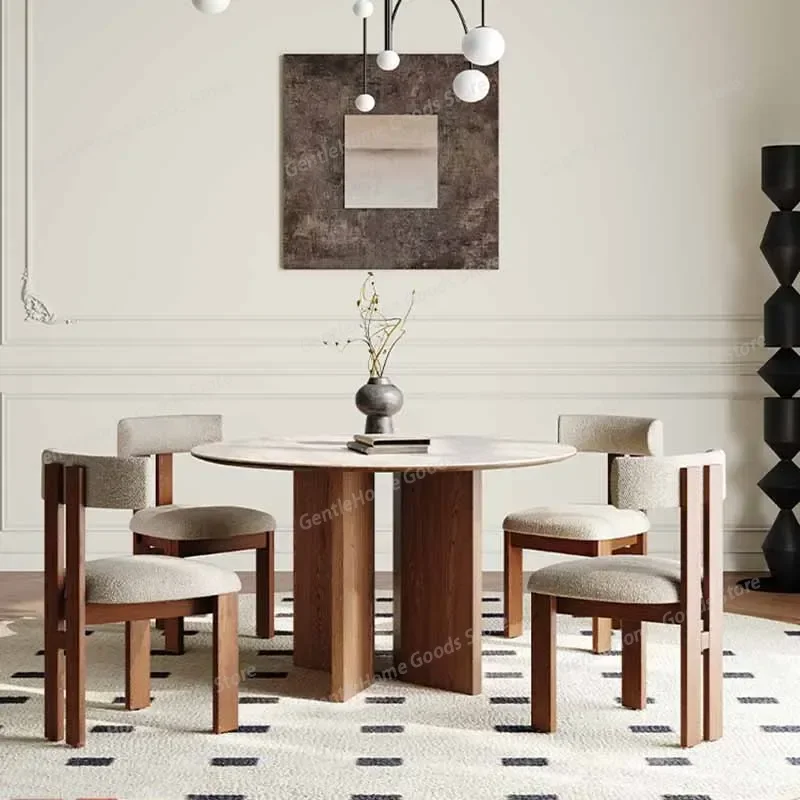 Compact Party Dining Table Round Style European Center Restaurant Dining Table Modern Design Luxury Muebles Hotel Furniture
Compact Party Dining Table Round Style European Center Restaurant Dining Table Modern Design Luxury Muebles Hotel Furniture