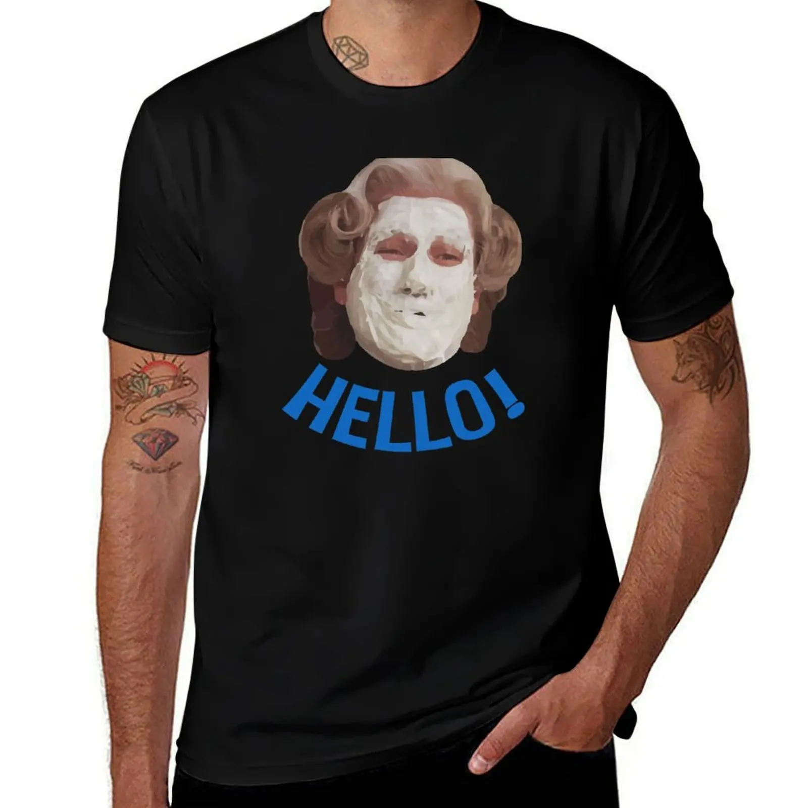 Doubtfire Hello T-Shirt Festive Simple T-Shirt
Doubtfire Hello T-Shirt Festive Simple T-Shirt
