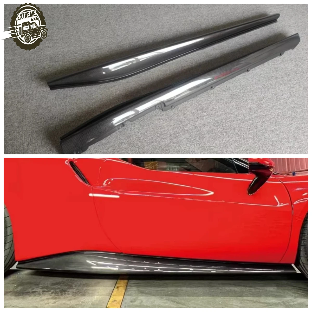 For Ferrari 296 Car Parts Exterior Parts Oem Style Dry Carbon Fiber Side Skirts Body Kit
For Ferrari 296 Car Parts Exterior Parts Oem Style Dry Carbon Fiber Side Skirts Body Kit