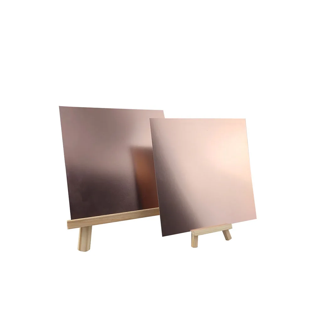 Rose Gold Anodized Aluminum Alloy Plate 5052 Aluminum Flat Plate Thickness 0.5/0.8/1/1.5/2mm 100x100 200x200 200x300 300x300mm
Rose Gold Anodized Aluminum Alloy Plate 5052 Aluminum Flat Plate Thickness 0.5/0.8/1/1.5/2mm 100x100 200x200 200x300 300x300mm