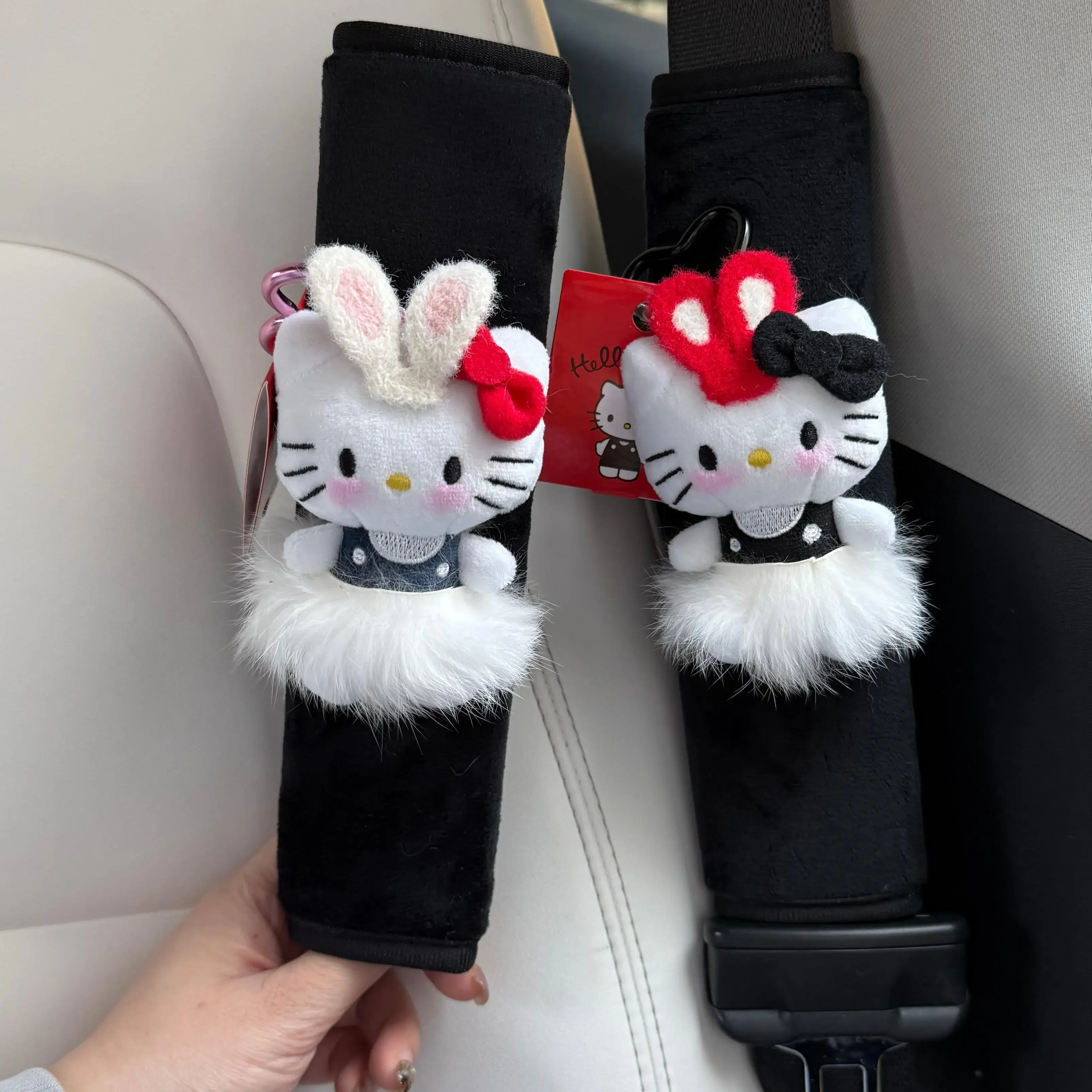 Hello Kitty Cute Car Seat Belt Pads Universal Car Seat Shoulder Strap Pad Cushion Cover Car Belt Protector Safety Belt Cover
Hello Kitty Cute Car Seat Belt Pads Universal Car Seat Shoulder Strap Pad Cushion Cover Car Belt Protector Safety Belt Cover